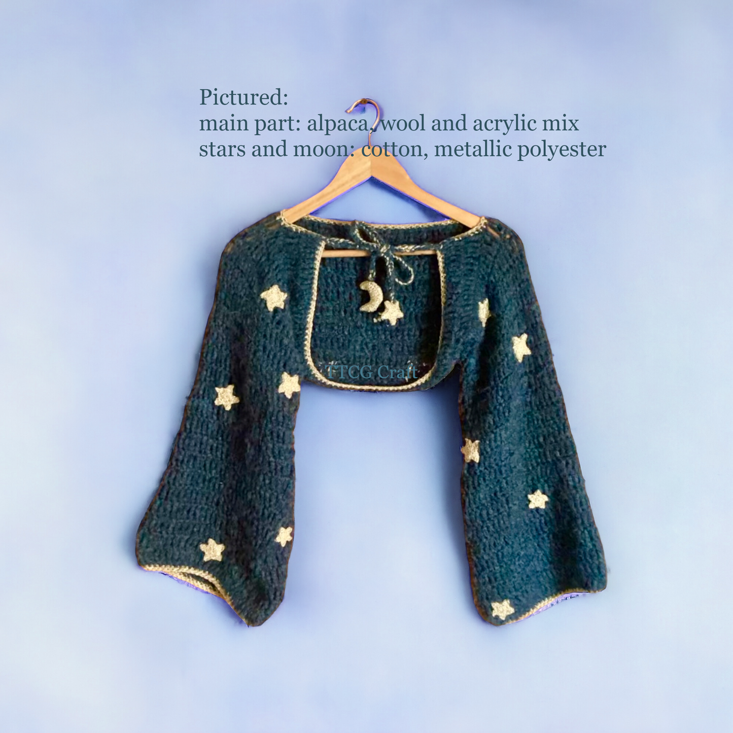 The Blue Star Shrug Crochet Pattern