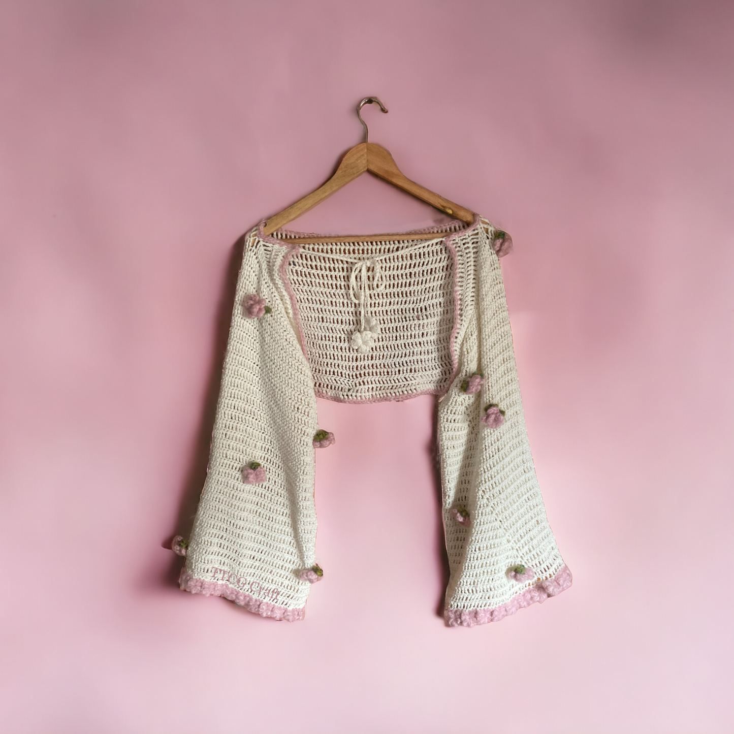 The Garden Fae Crochet Shrug