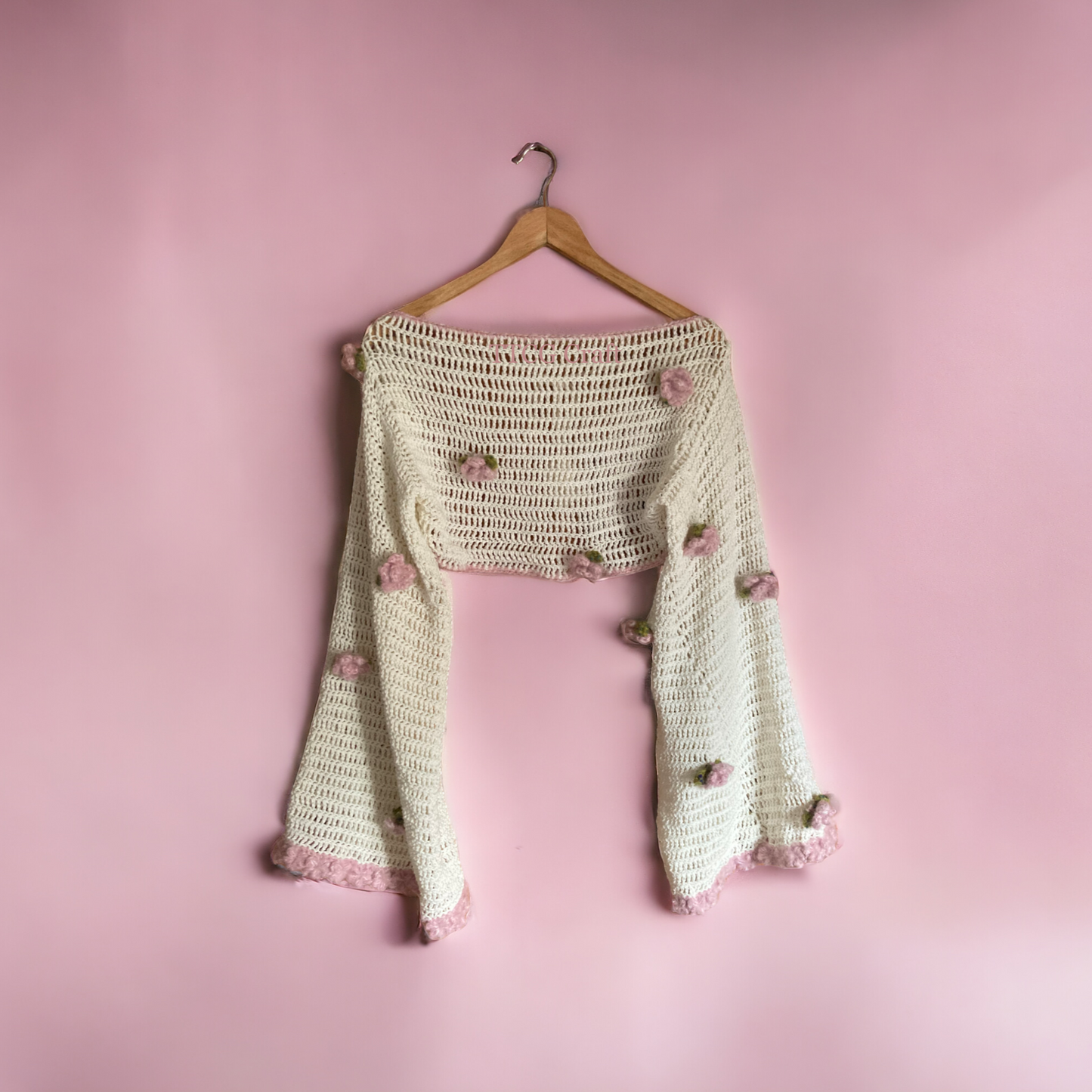 The Garden Fae Crochet Shrug